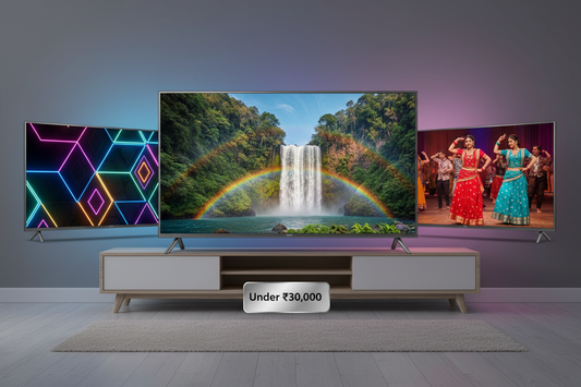 Best 43-Inch QLED & LED Smart TVs Under ₹30,000 – Honest Review & Verdict