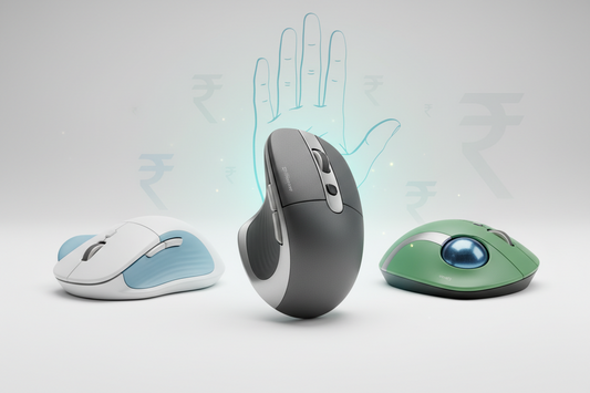 Best Ergonomic Mice for Wrist Pain in India (Affordable Picks Under ₹1,000)