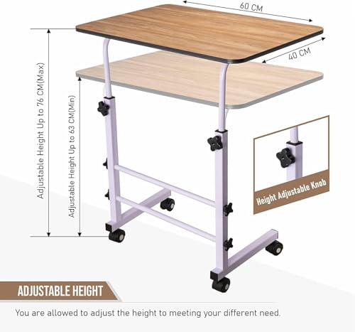 TEKCOOL Multi-Purpose Height-Adjustable Laptop Table