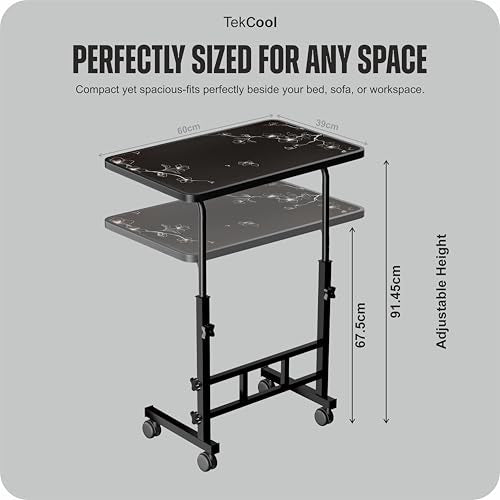 TEKCOOL Multi-Purpose Height-Adjustable Laptop Table