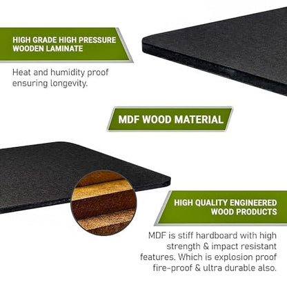 TEKCOOL Multi-Purpose Height-Adjustable Laptop Table