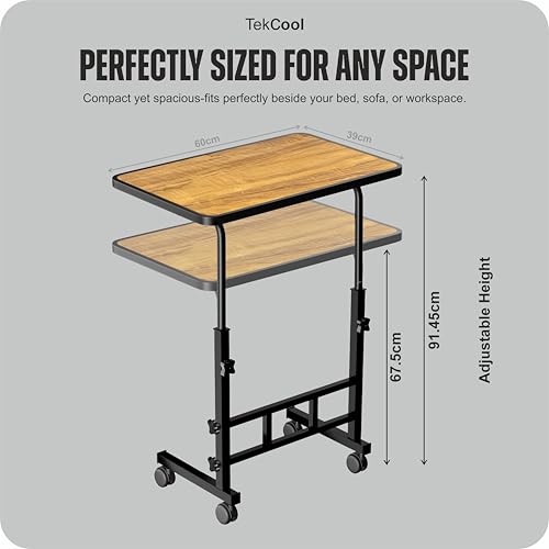 TEKCOOL Multi-Purpose Height-Adjustable Laptop Table