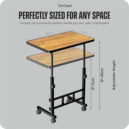 TEKCOOL Multi-Purpose Height-Adjustable Laptop Table