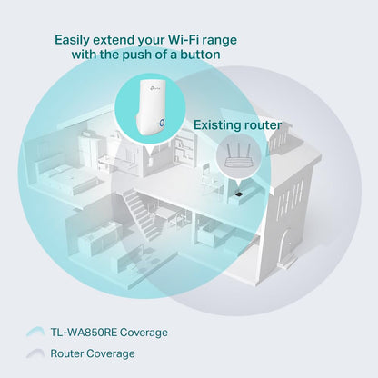 TP-Link TL-WA850RE N300 Wi-Fi Range Extender