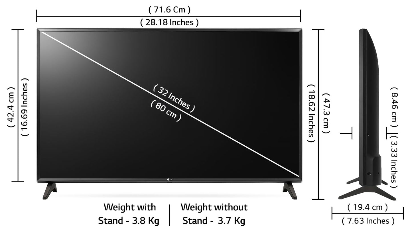 LG 80 cm (32 inches) Smart webOS LED TV