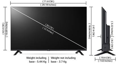 LG 80 cm (32 inches) Smart webOS LED TV