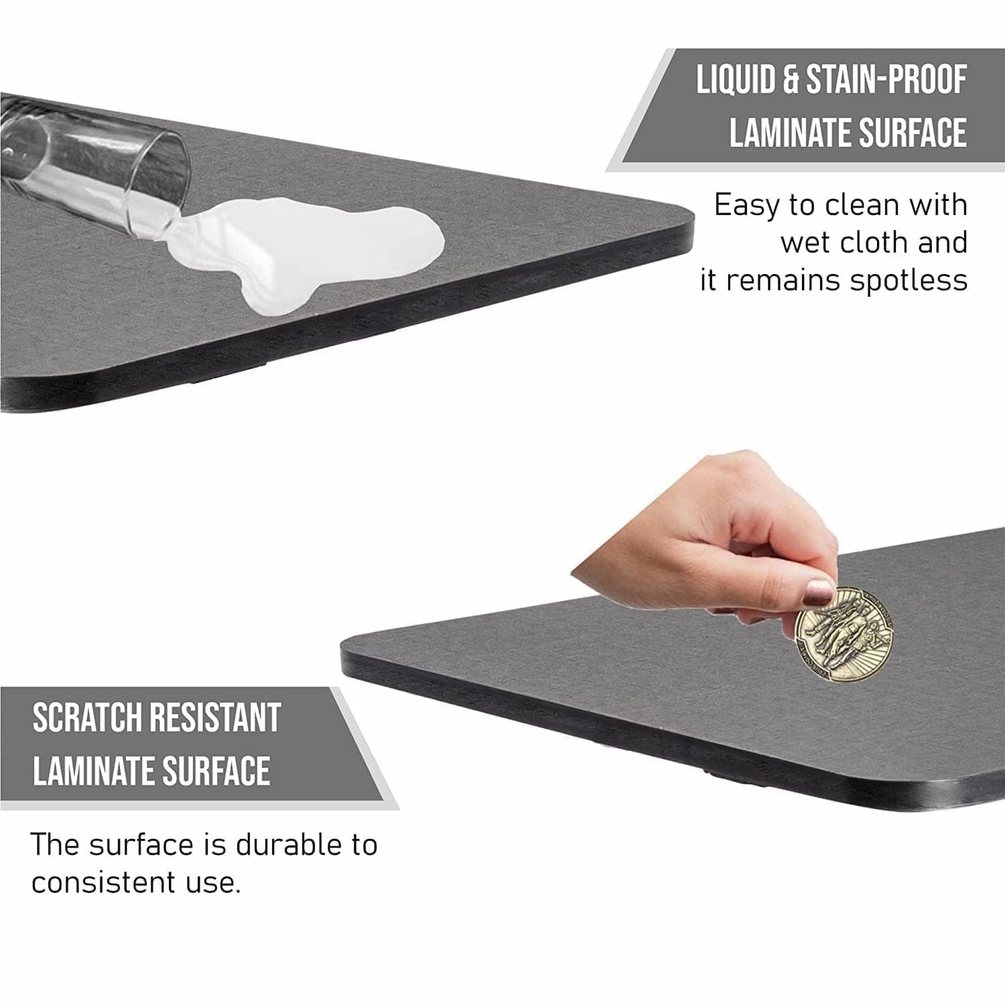 TEKCOOL Multi-Purpose Height-Adjustable Laptop Table