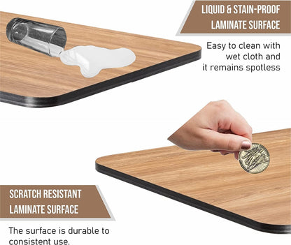 TEKCOOL Multi-Purpose Height-Adjustable Laptop Table