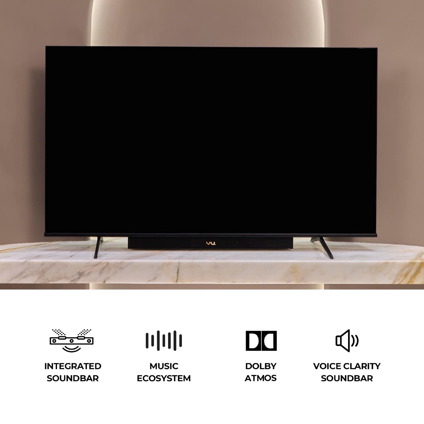 Vu Vibe Series 4K QLED Smart TV