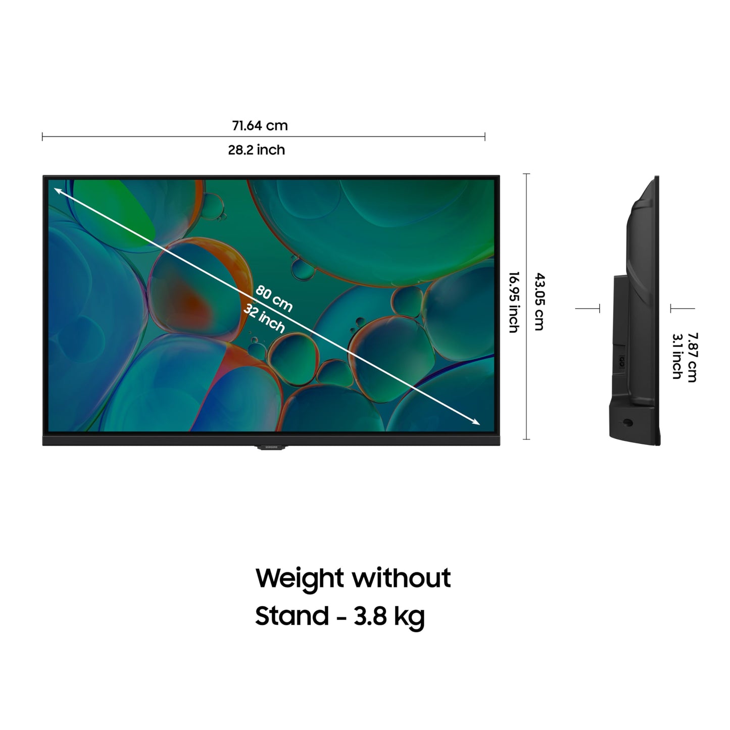 Samsung 108 cm (43 inches) FHD Smart LED TV