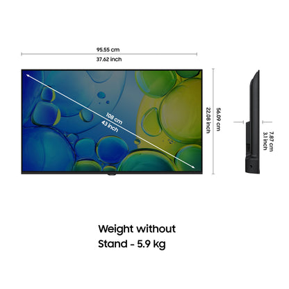 Samsung 108 cm (43 inches) FHD Smart LED TV