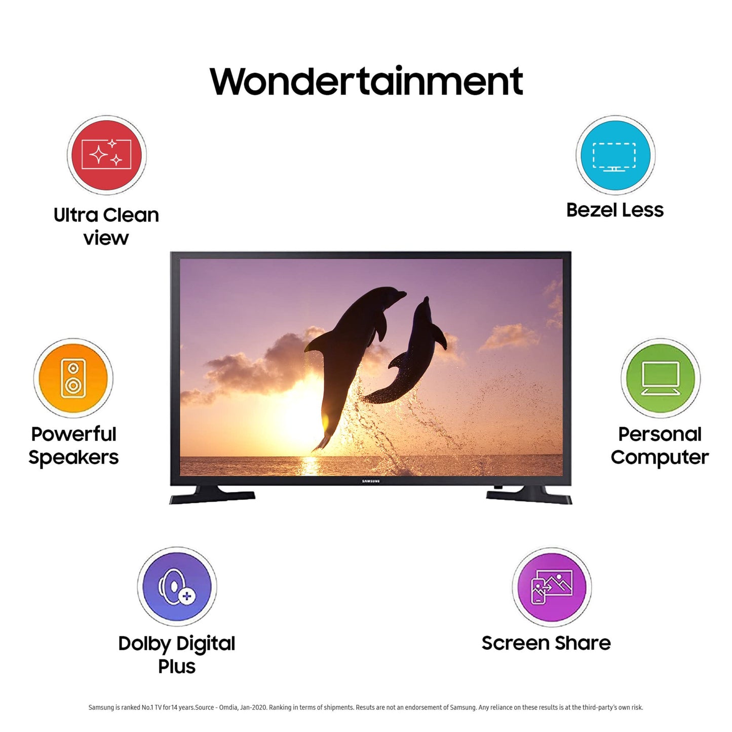 Samsung 108 cm (43 inches) FHD Smart LED TV