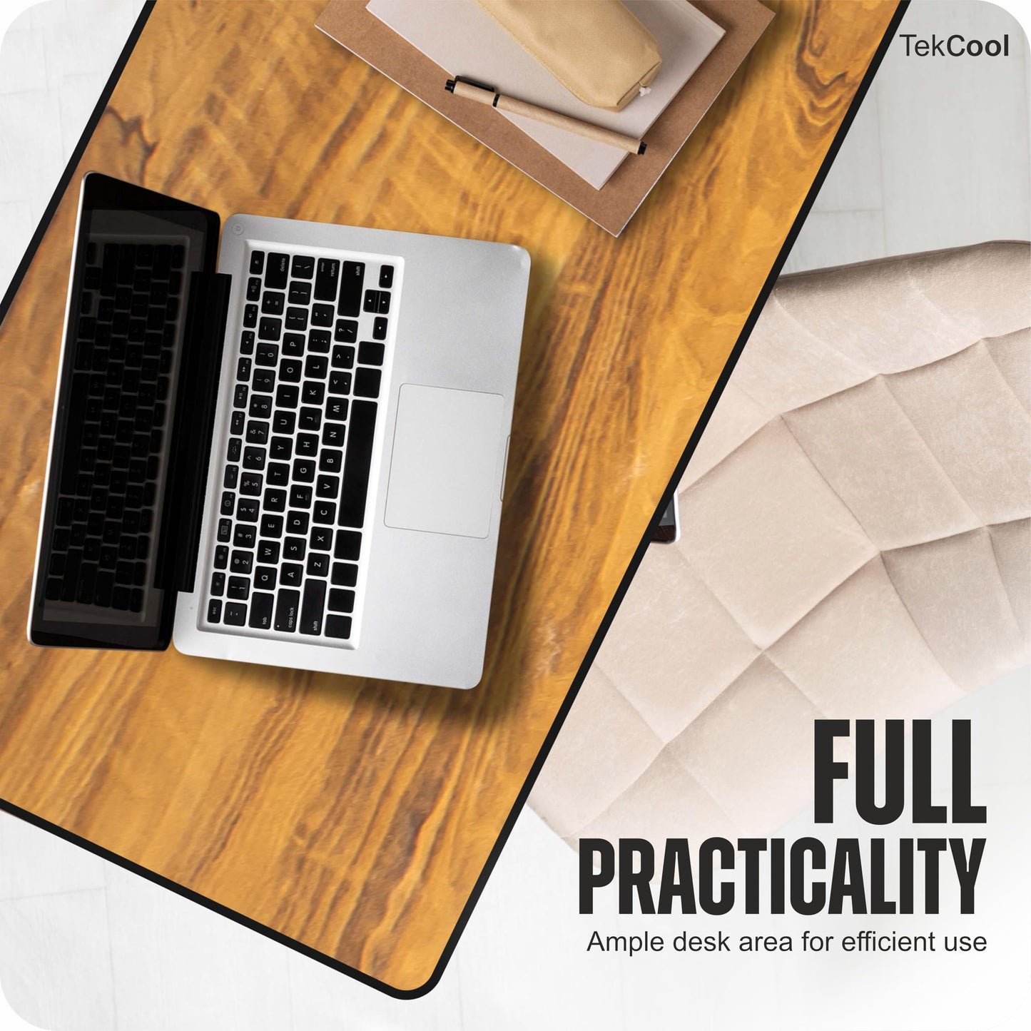 TEKCOOL Multi-Purpose Height-Adjustable Laptop Table