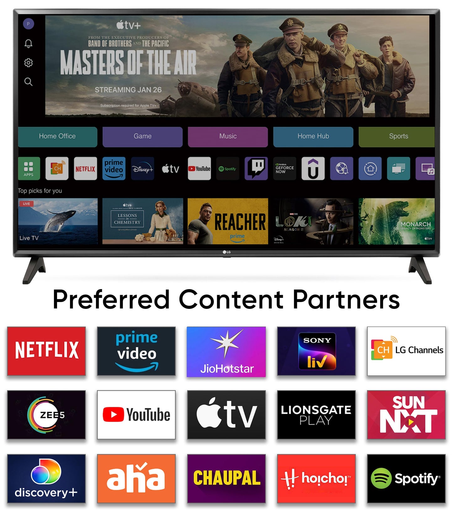 LG 80 cm (32 inches) Smart webOS LED TV